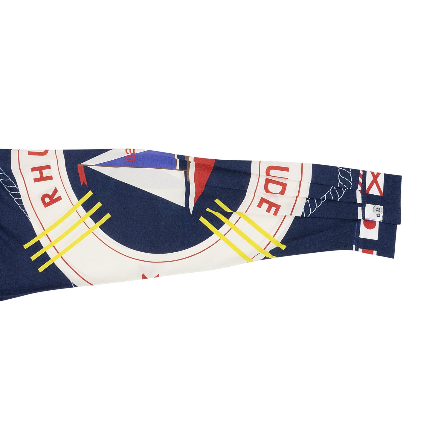 BLUE FLAG SAIL LS SILK BUTTON-DOWN SHIRT