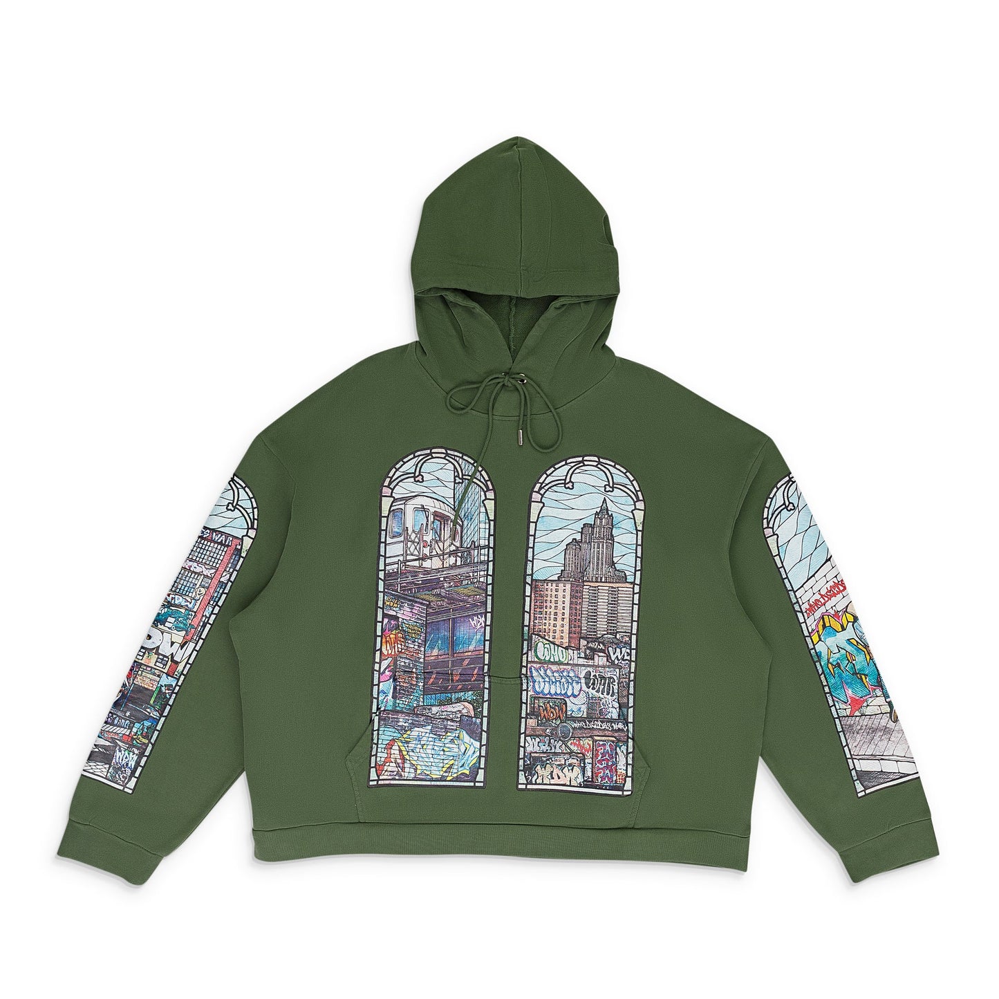 GREEN POLITICS AS USUAL SWEATSHIRT