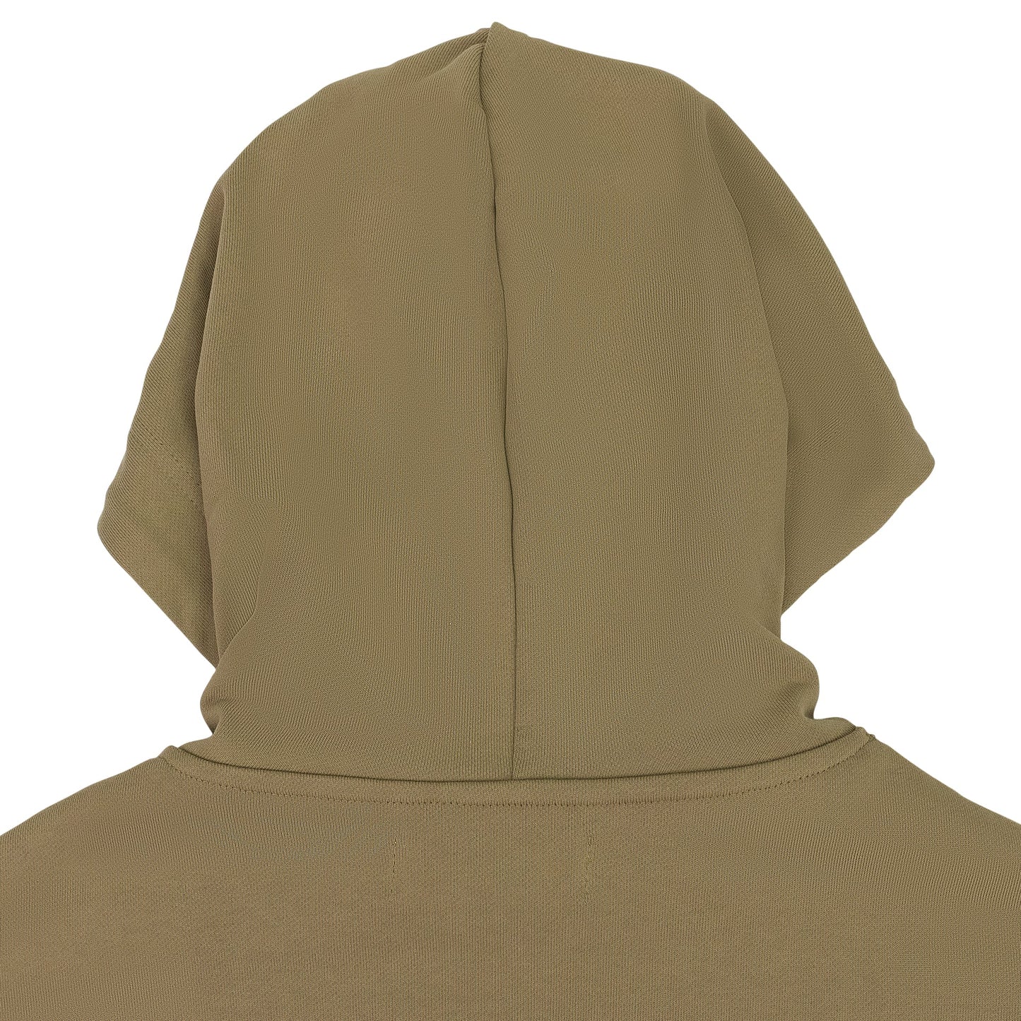 GREEN PATCHED HOODED SWEATSHIRT