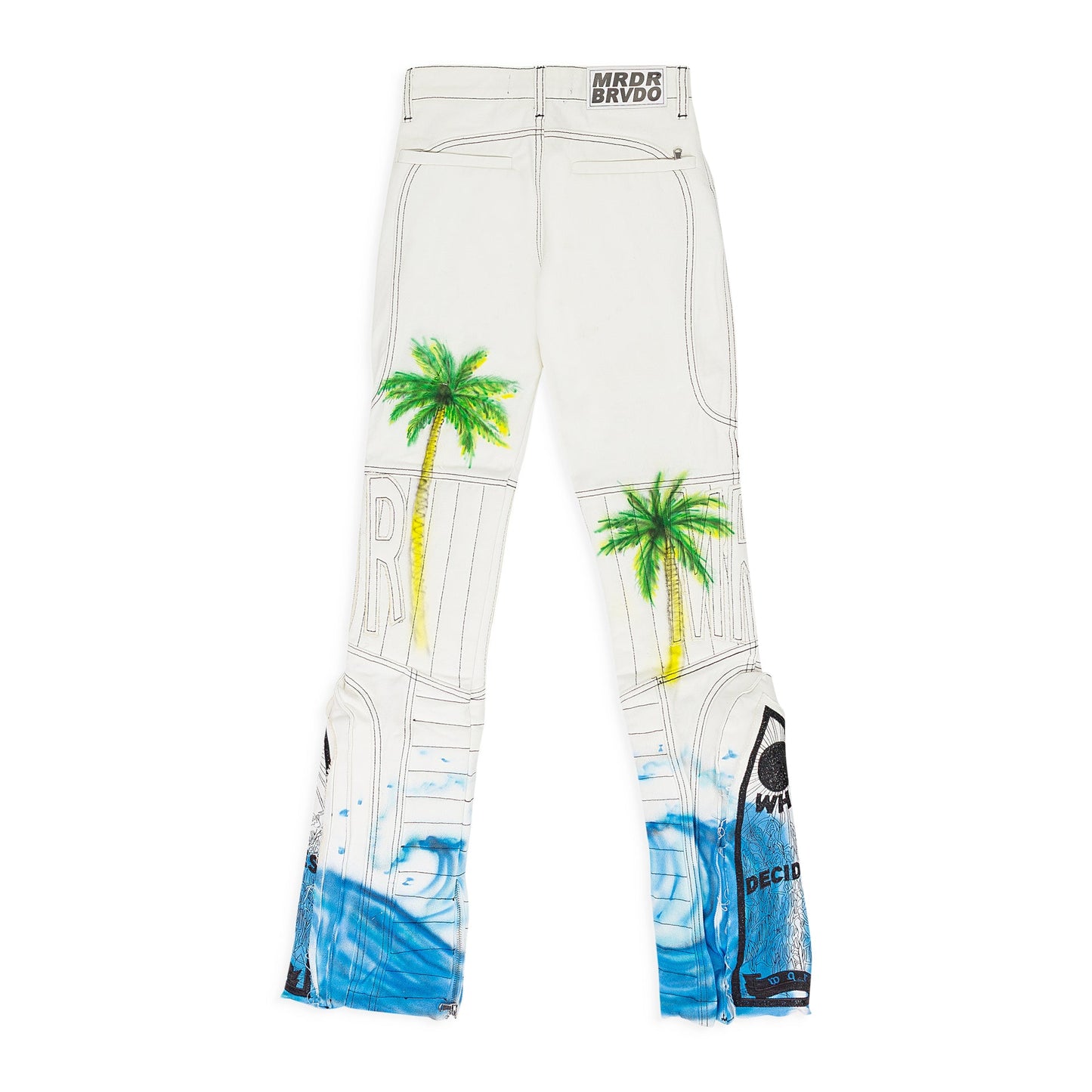 MULTI BRIDGETOWN STRAIGHT-FIT JEANS