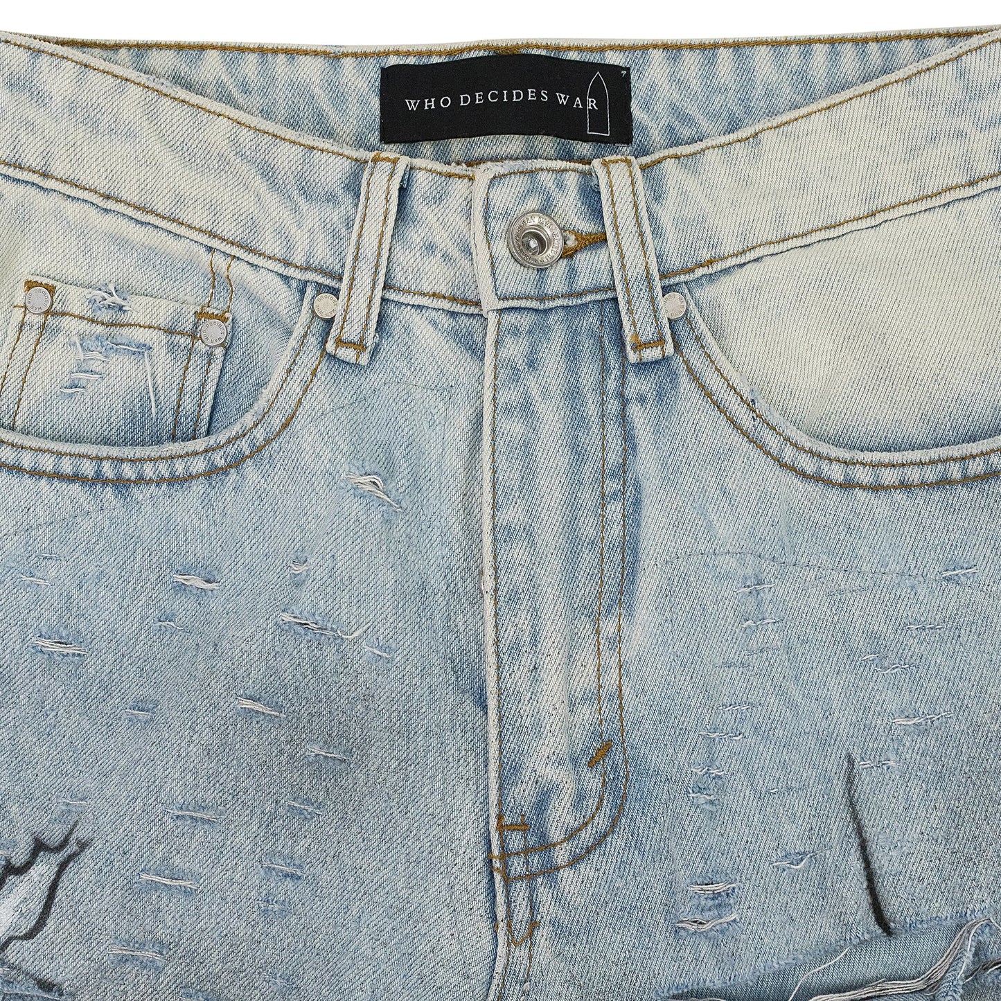 BLUE HIT STRAIGHT-FIT JEANS