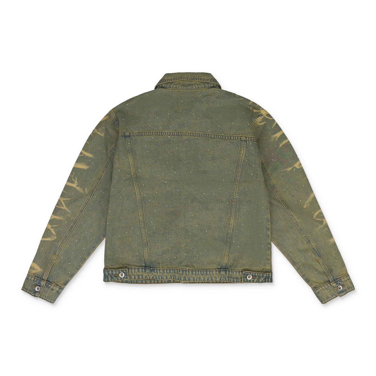 BLUE UNFURLED DENIM JACKET