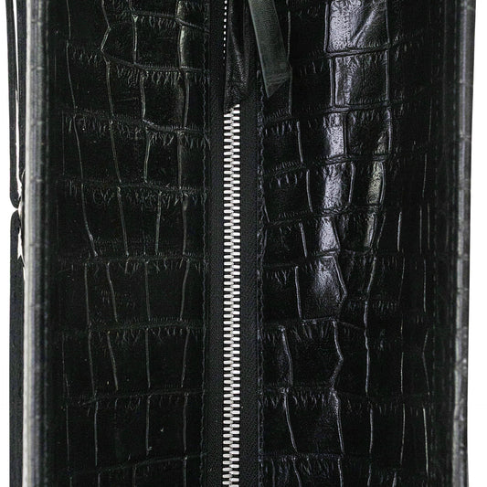 BLACK ARCH TOTE XL MESSENGER BAG