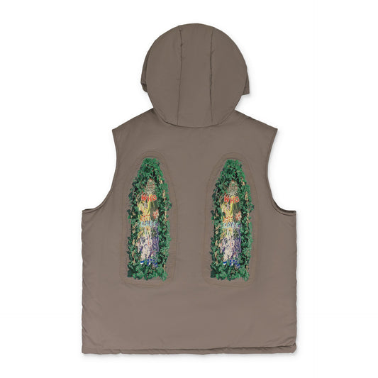 GREEN GARDEN GLASS VEST
