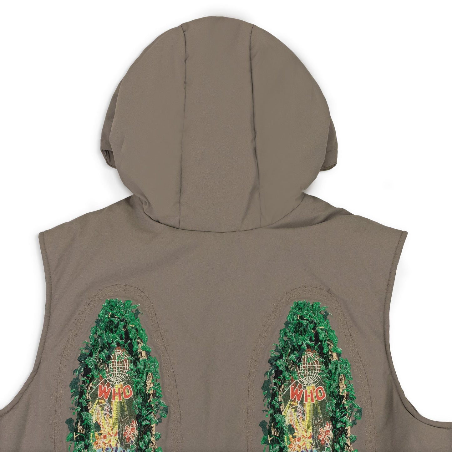 GREEN GARDEN GLASS VEST
