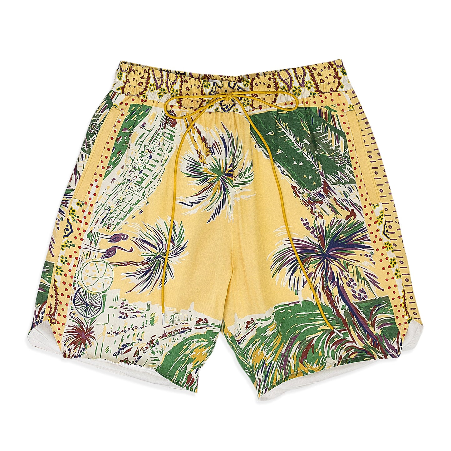MULTICOLOR PALMINA SILK SHORTS