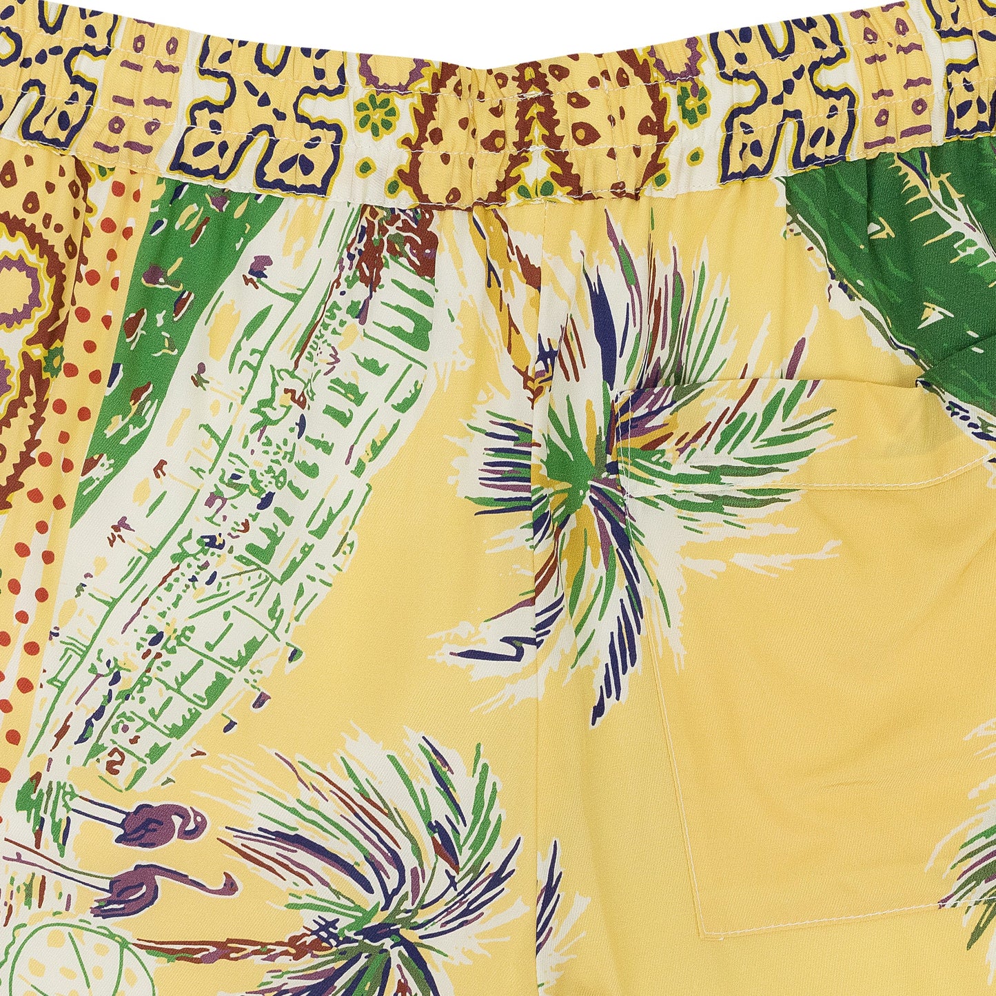 MULTICOLOR PALMINA SILK SHORTS