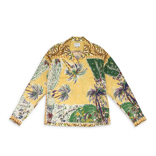 MULTICOLOR PALMINA SILK LS BUTTON-DOWN SHIRT