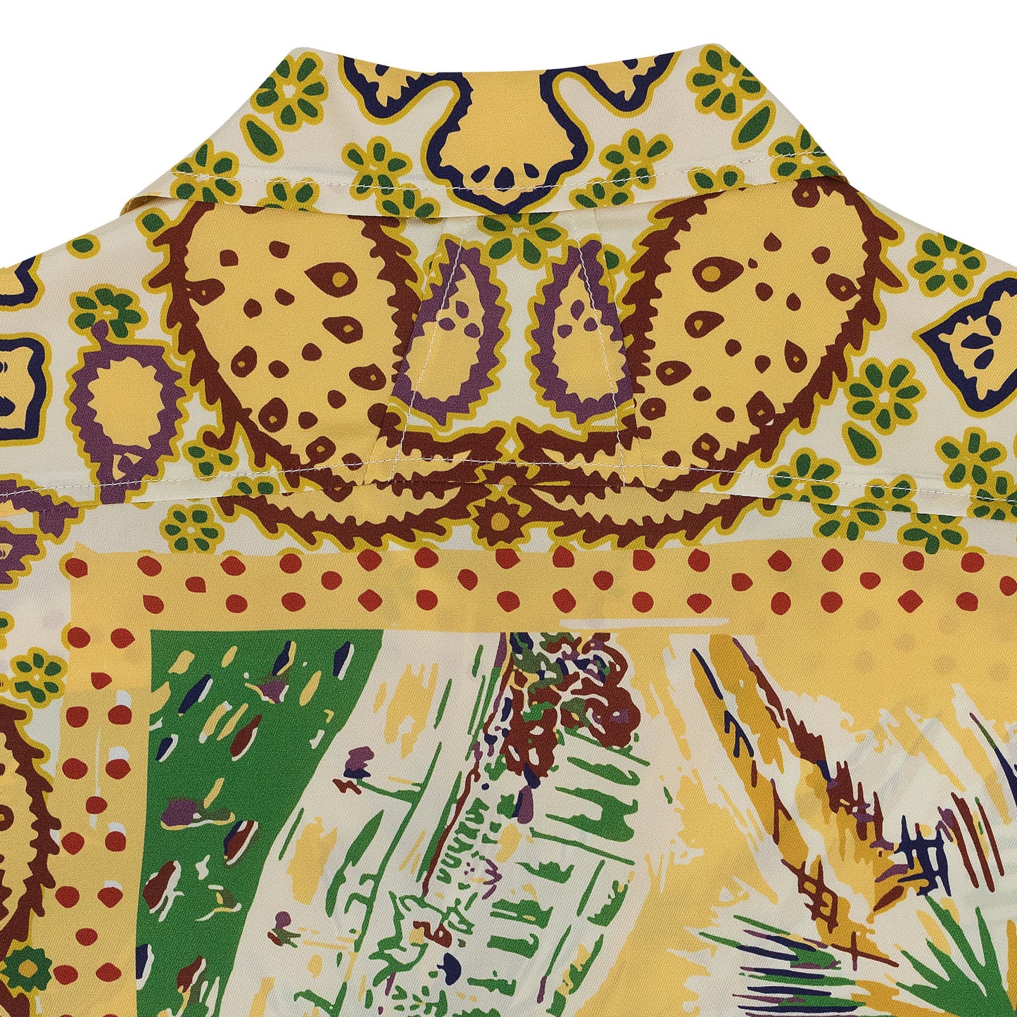 MULTICOLOR PALMINA SILK LS BUTTON-DOWN SHIRT