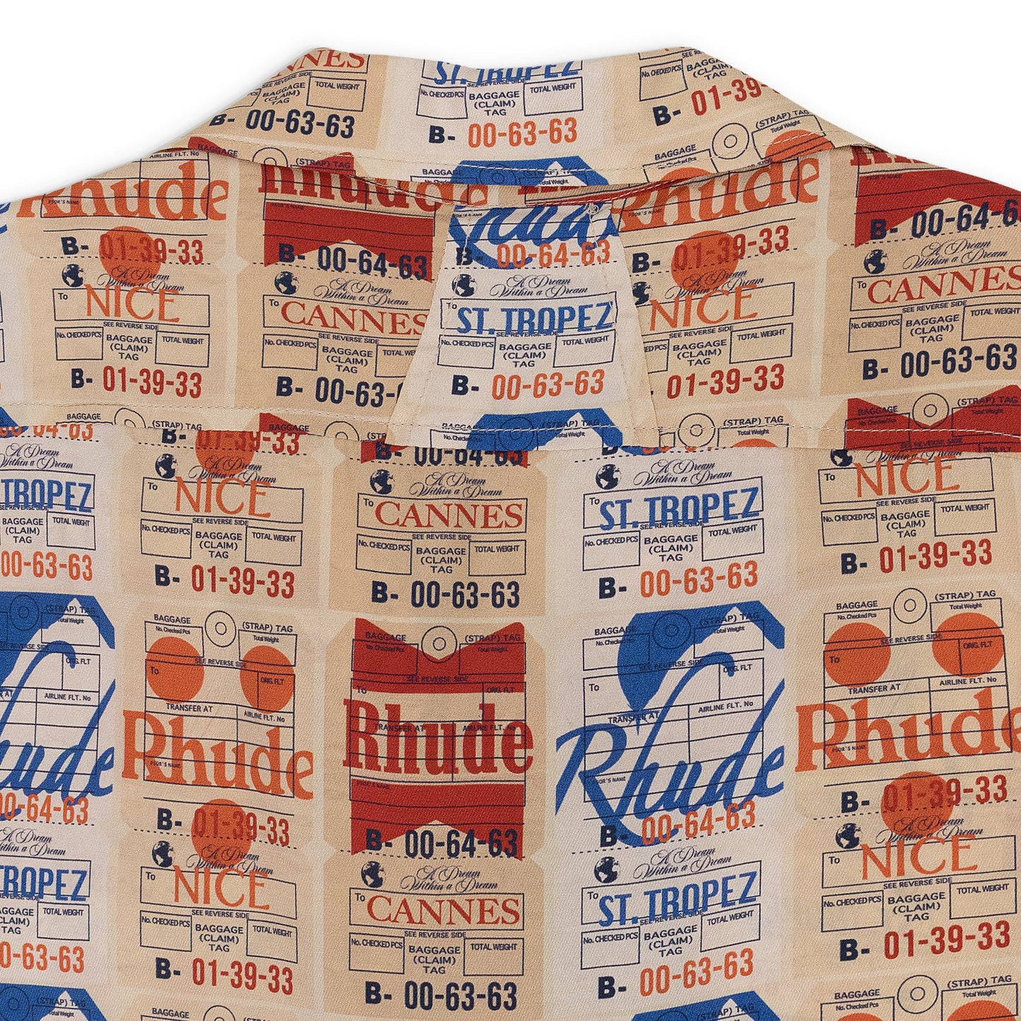 MULTICOLOR VOYAGE DE SILK BUTTON-DOWN SHIRT