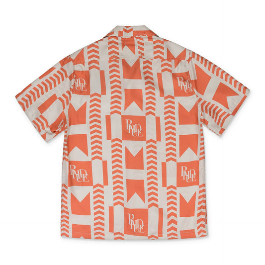 ORANGE GRASSE BUTTON-DOWN SHIRT