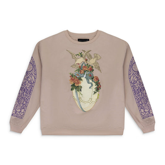 SILVER GIFT CREWNECK SWEATSHIRT