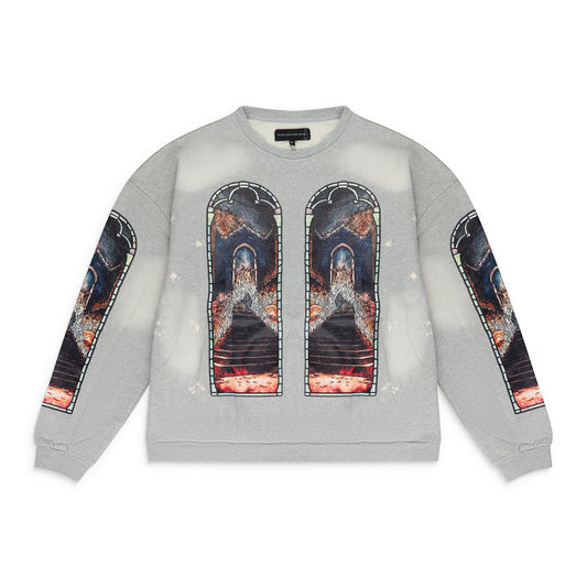SILVER DESCENT CREWNECK SWEATER