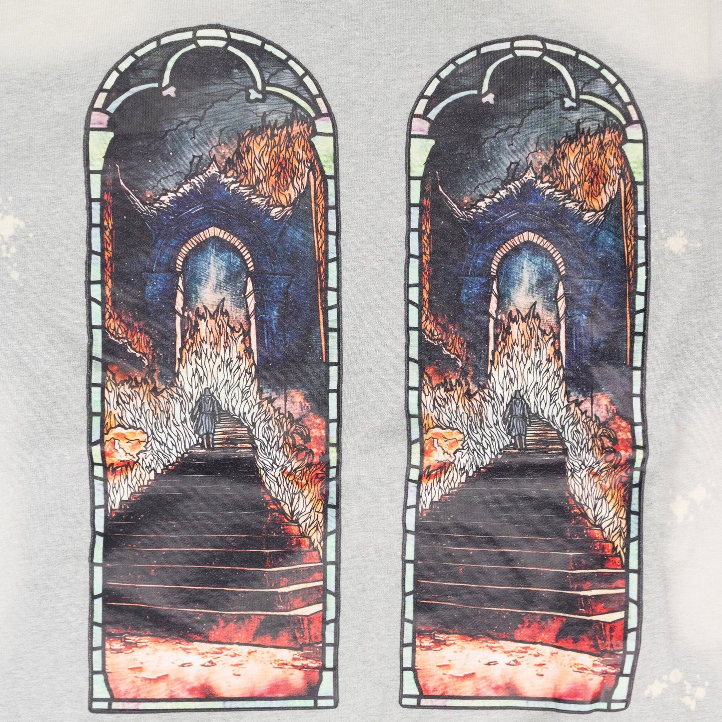 SILVER DESCENT CREWNECK SWEATER