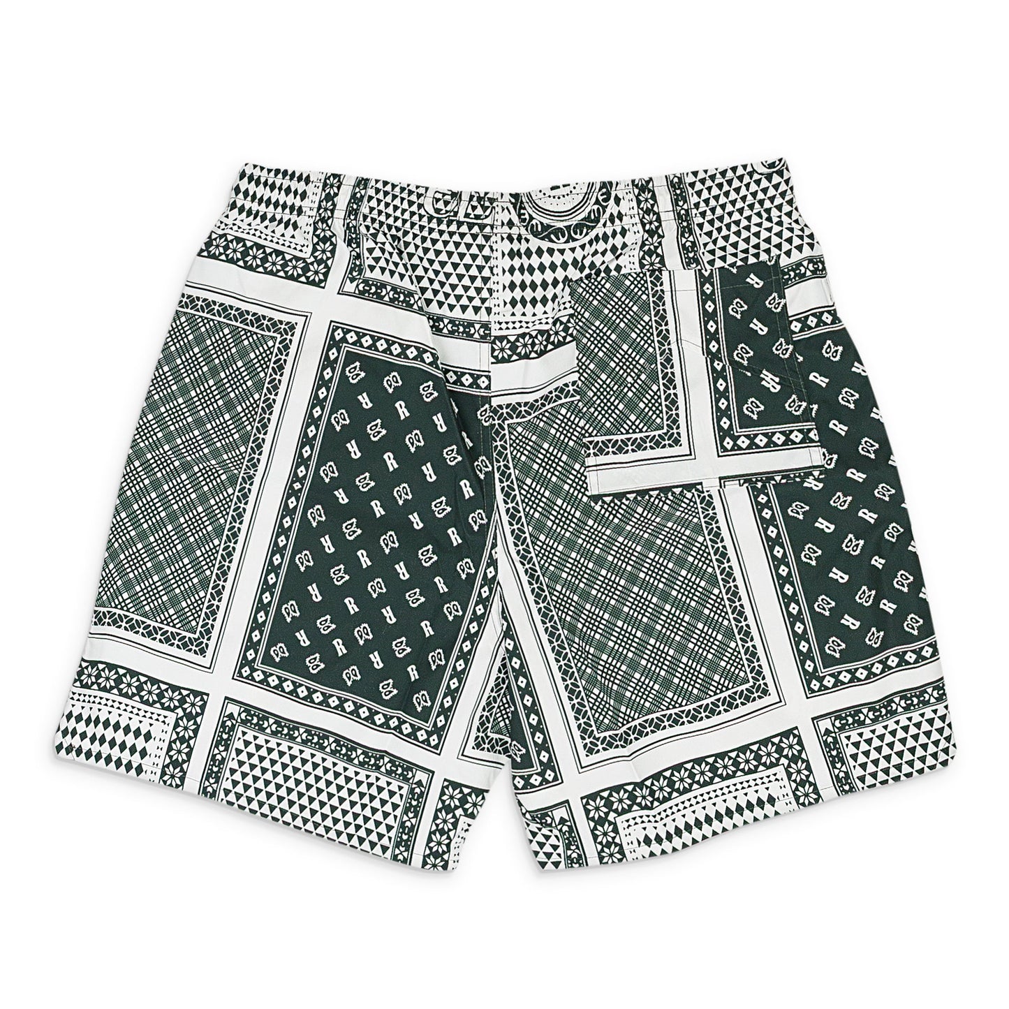 GREEN BANDANA SWIM TRUNKS SWIM TRUNKS