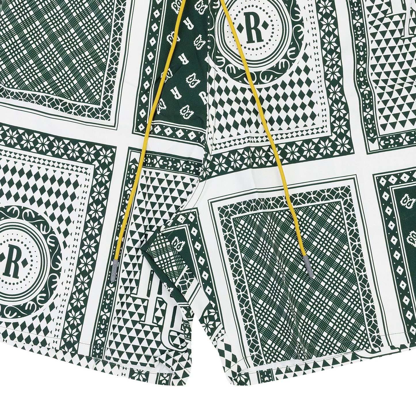 GREEN BANDANA SWIM TRUNKS SWIM TRUNKS