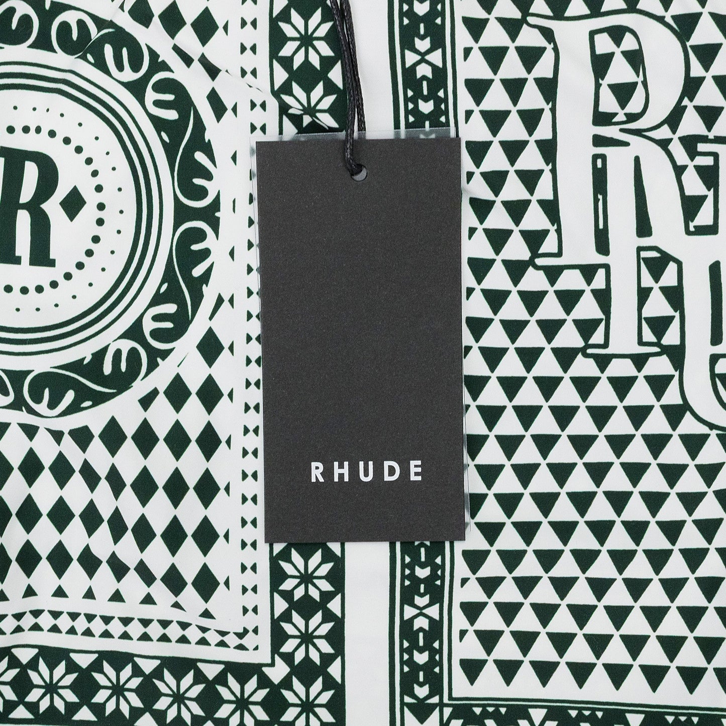 GREEN BANDANA SWIM TRUNKS SWIM TRUNKS