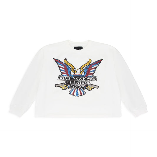 WHITE DIPLOMATS DECIDE SWEATSHIRT