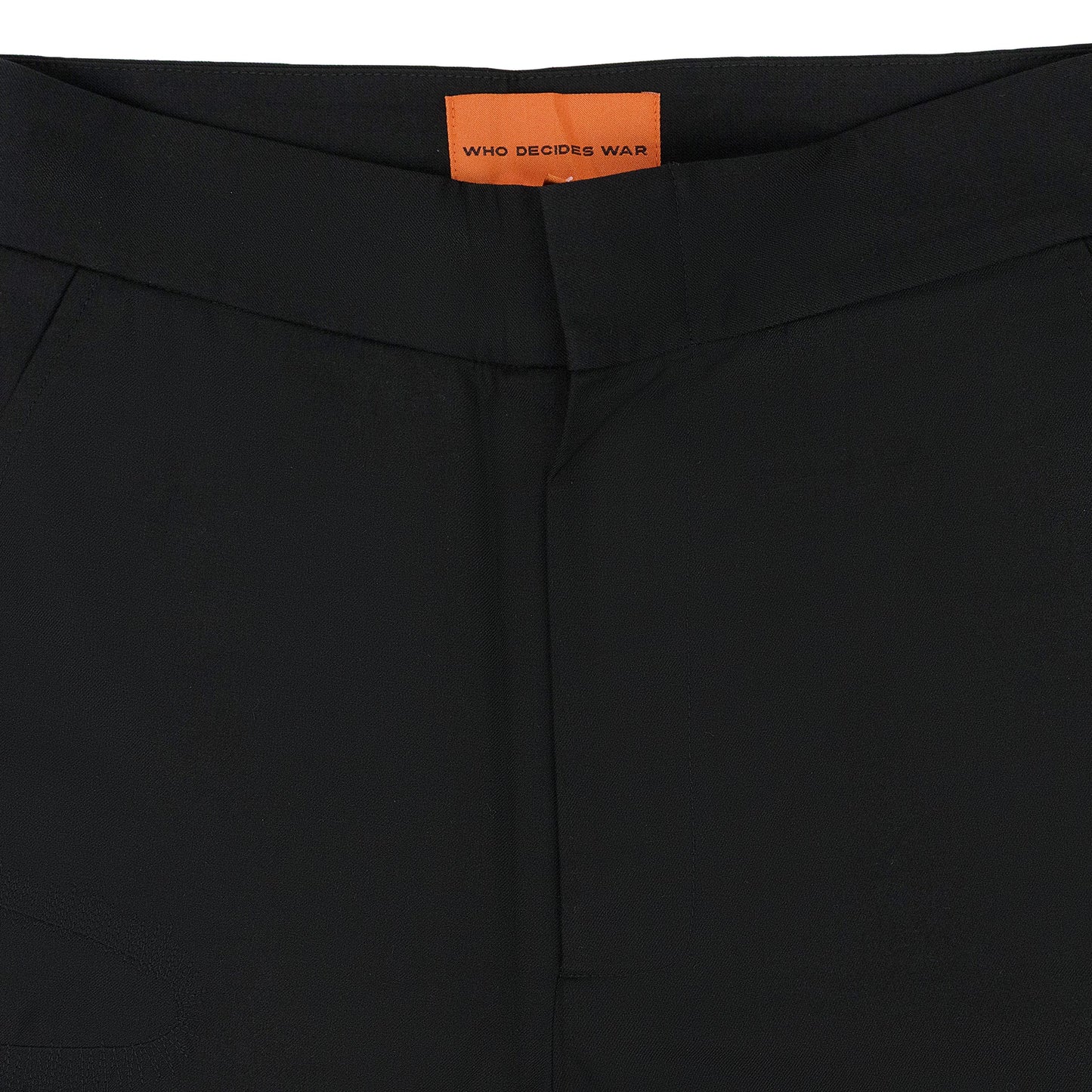 BLACK LA PLUME TROUSERS