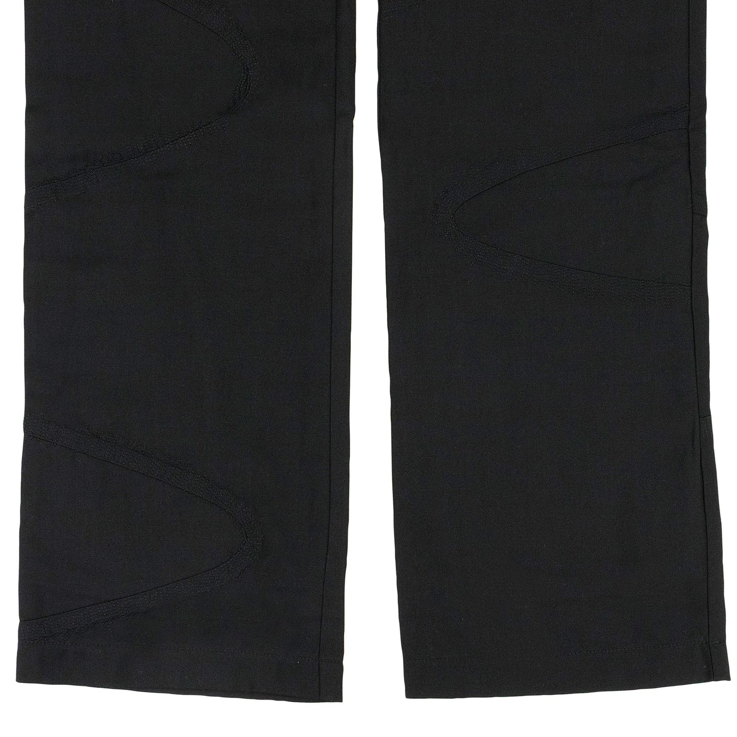 BLACK LA PLUME TROUSERS