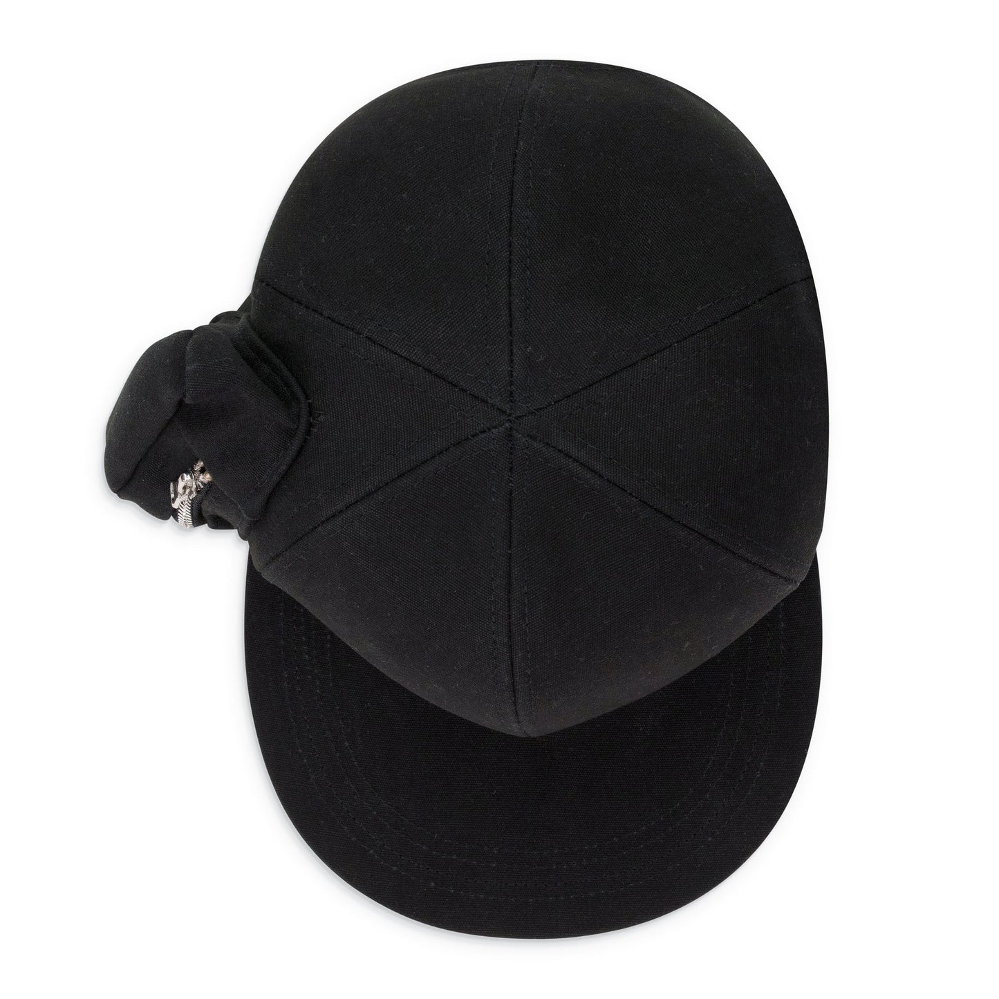 BLACK WINDOW BASEBALL CAP