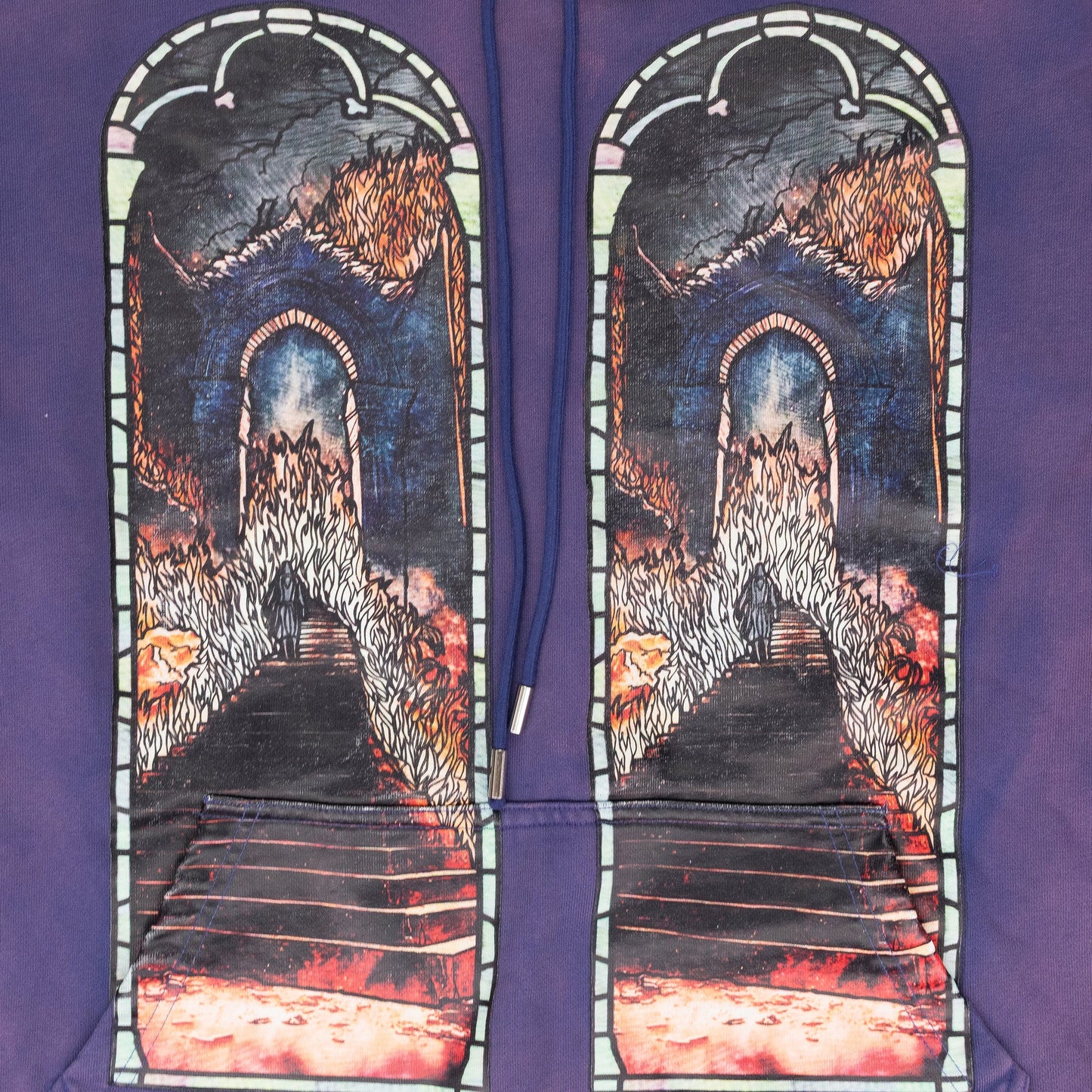 INDIGO DESCENT HOODIE