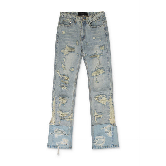 BLUE GNARLY STRAIGHT-FIT JEANS