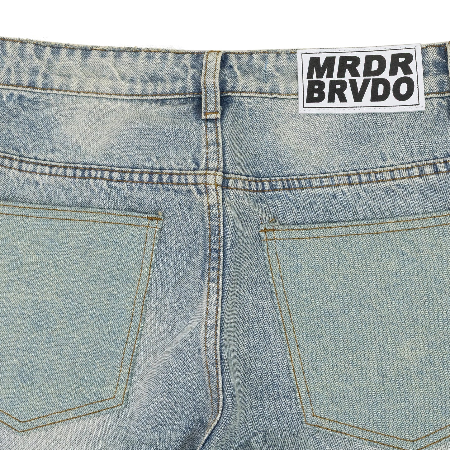 BLUE GNARLY STRAIGHT-FIT JEANS