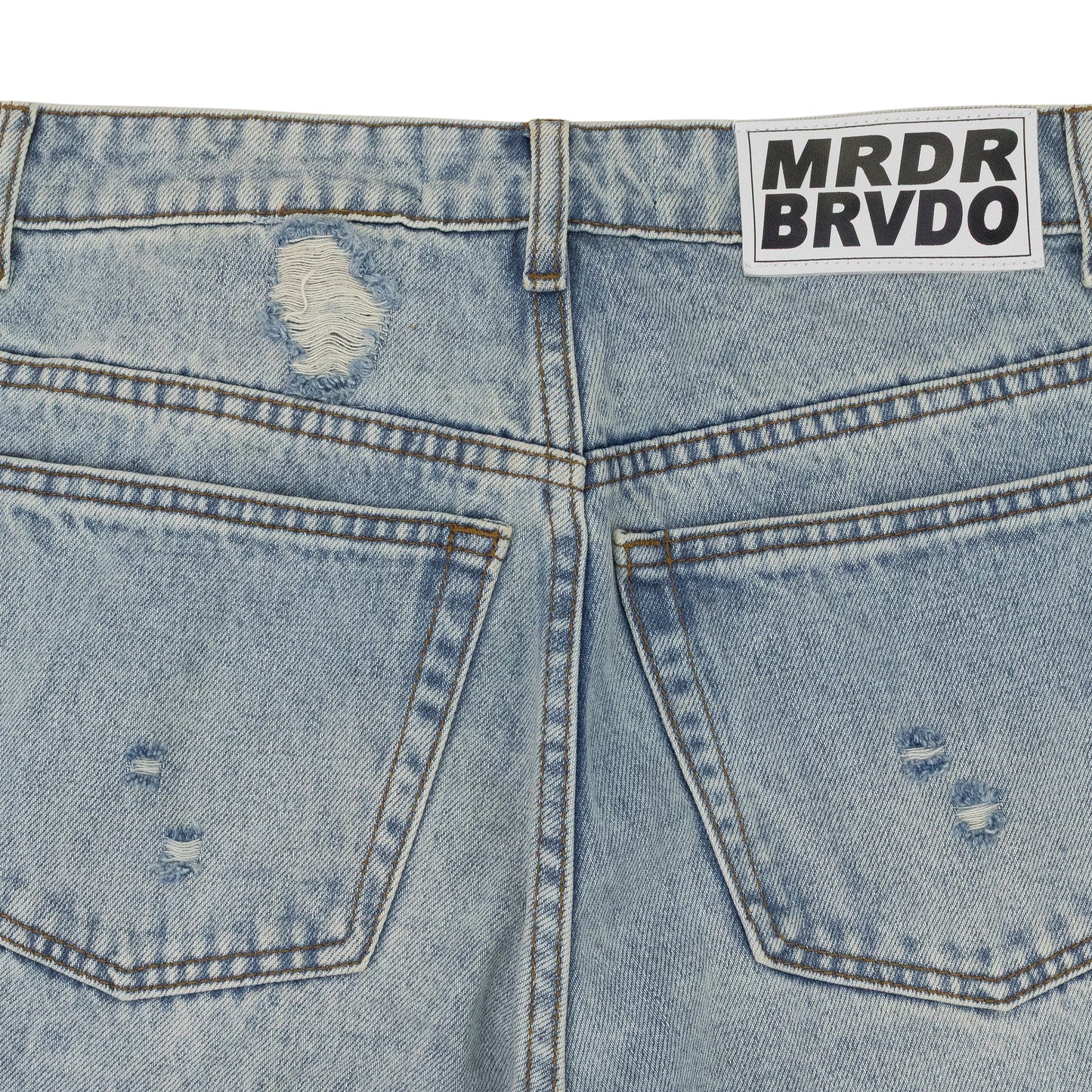 BLUE ROYGBIV STRAIGHT-FIT JEANS