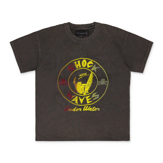 BLACK SHOCK WAVES JERSEY T-SHIRT