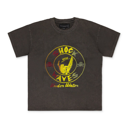 BLACK SHOCK WAVES JERSEY T-SHIRT