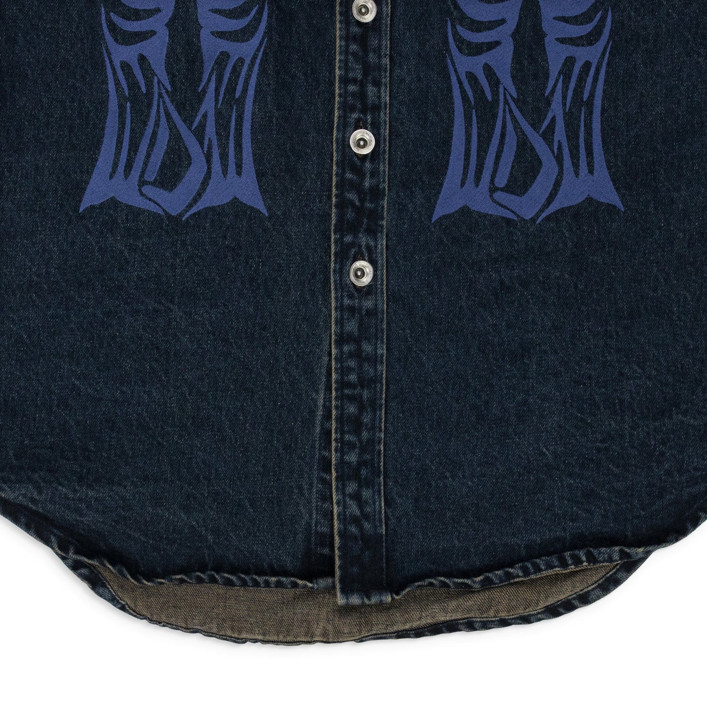 INDIGO GRADIENT BUTTON-DOWN SHIRT