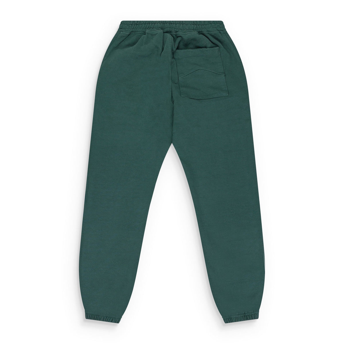 GREEN TERRY SWEATPANTS