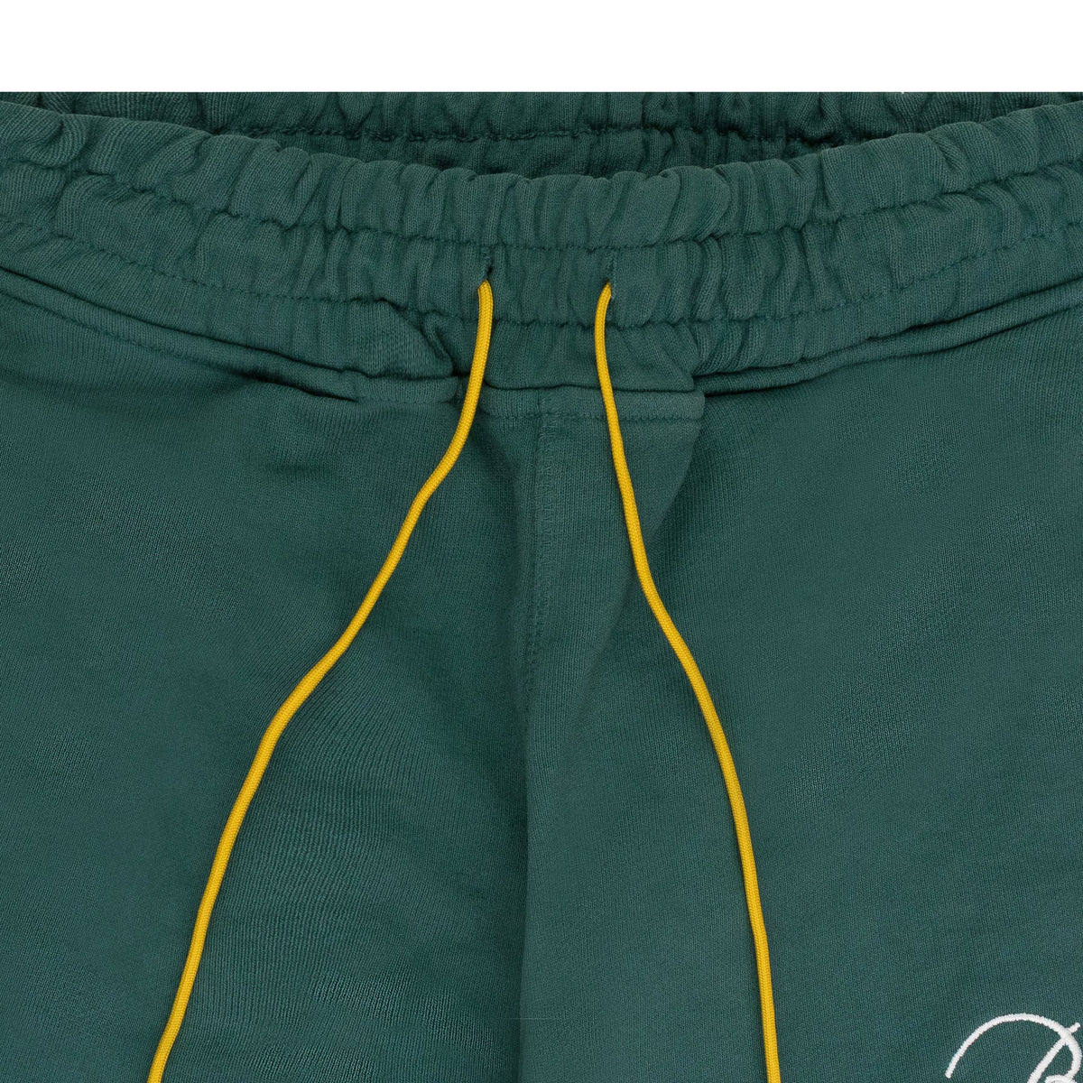 GREEN TERRY SWEATPANTS