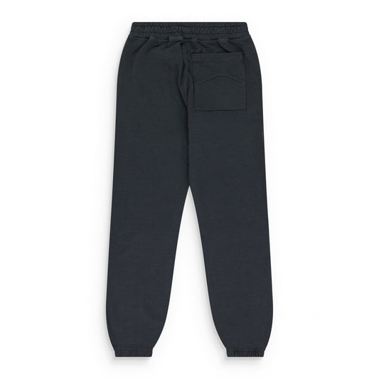 BLACK TERRY SWEATPANTS