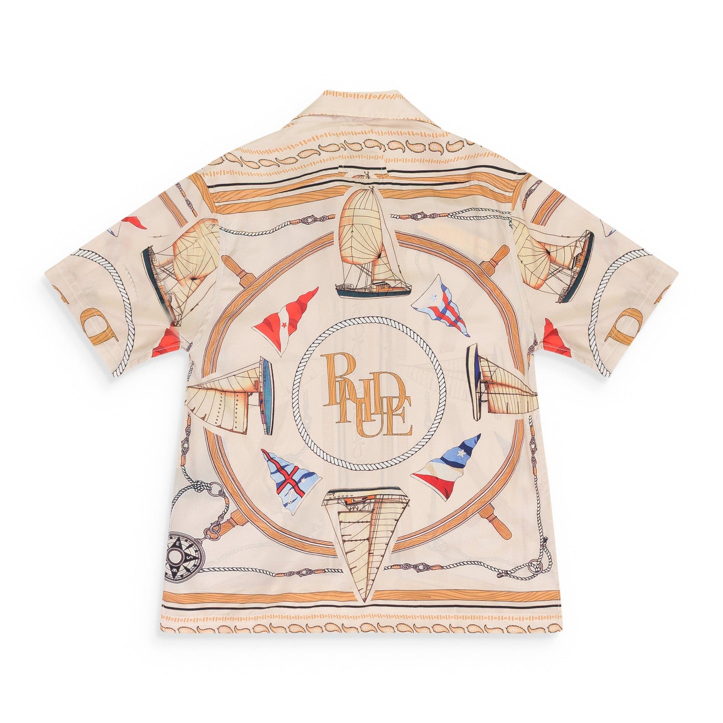 MULTICOLOR NAUTICA SILK BUTTON-DOWN SHIRT