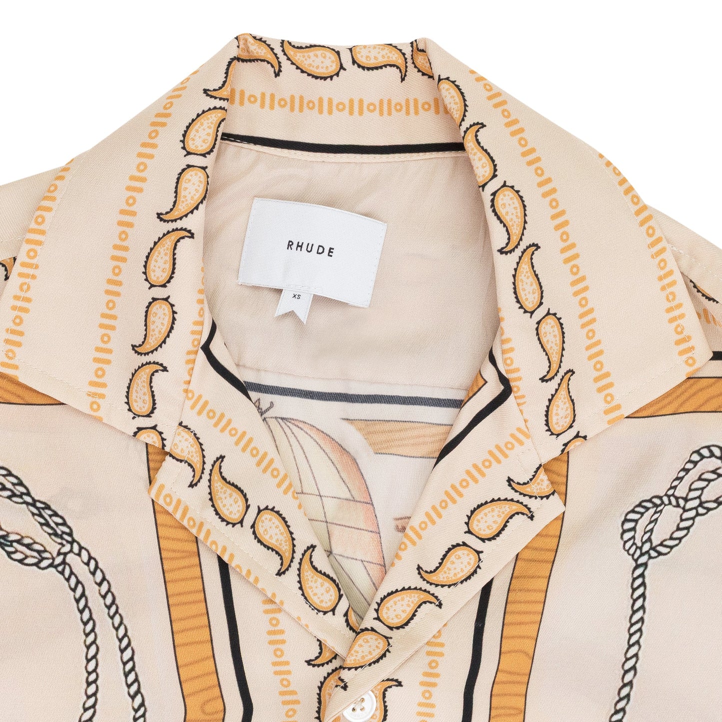 MULTICOLOR NAUTICA SILK BUTTON-DOWN SHIRT