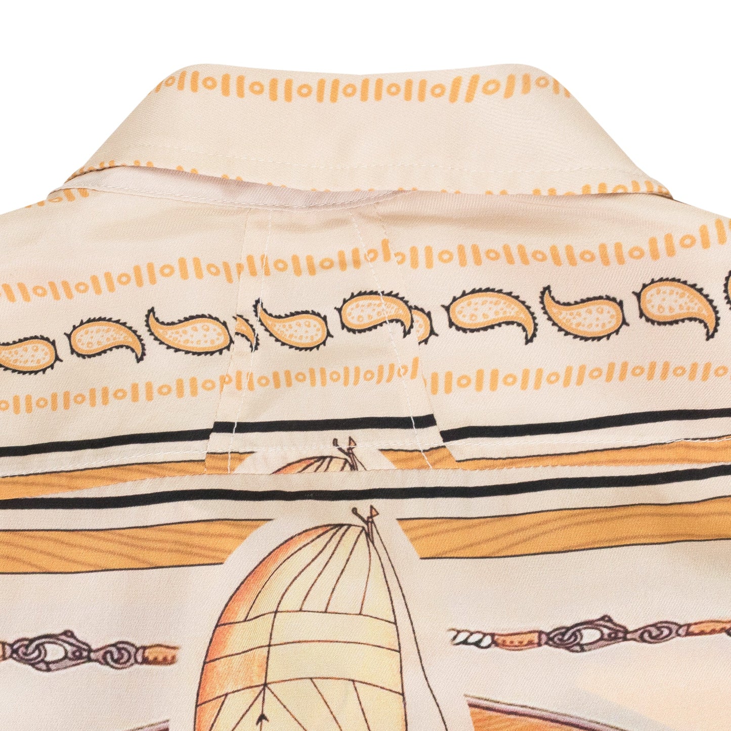 MULTICOLOR NAUTICA SILK BUTTON-DOWN SHIRT