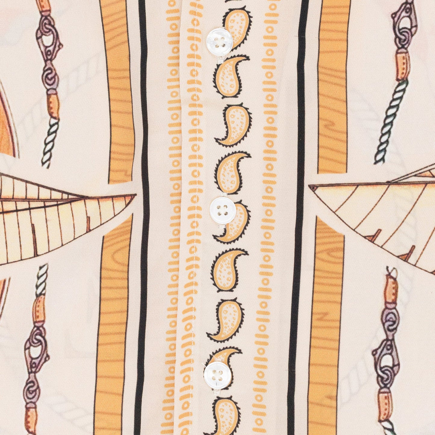 MULTICOLOR NAUTICA SILK BUTTON-DOWN SHIRT