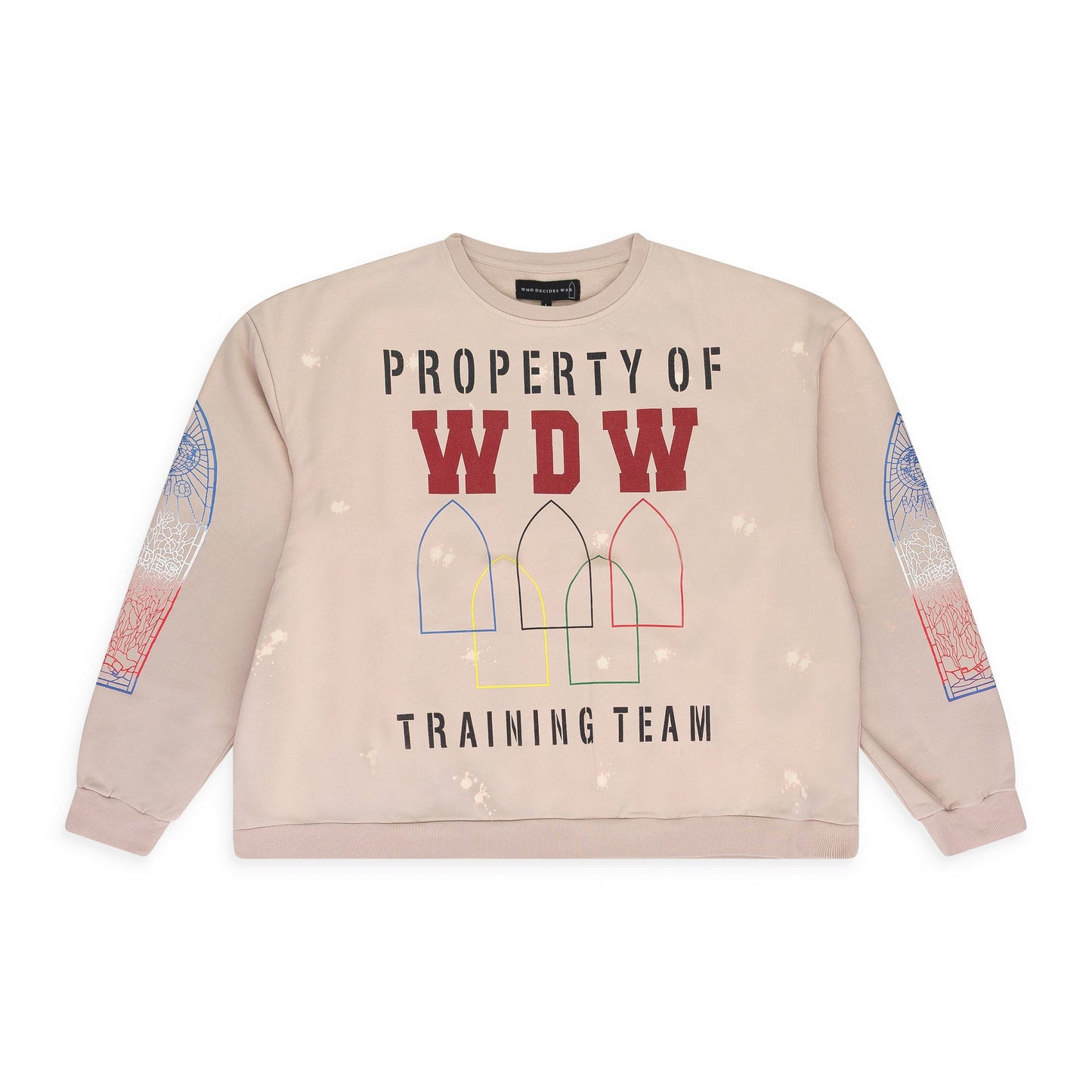 SILVER TRAINING CREWNECK SWEATER