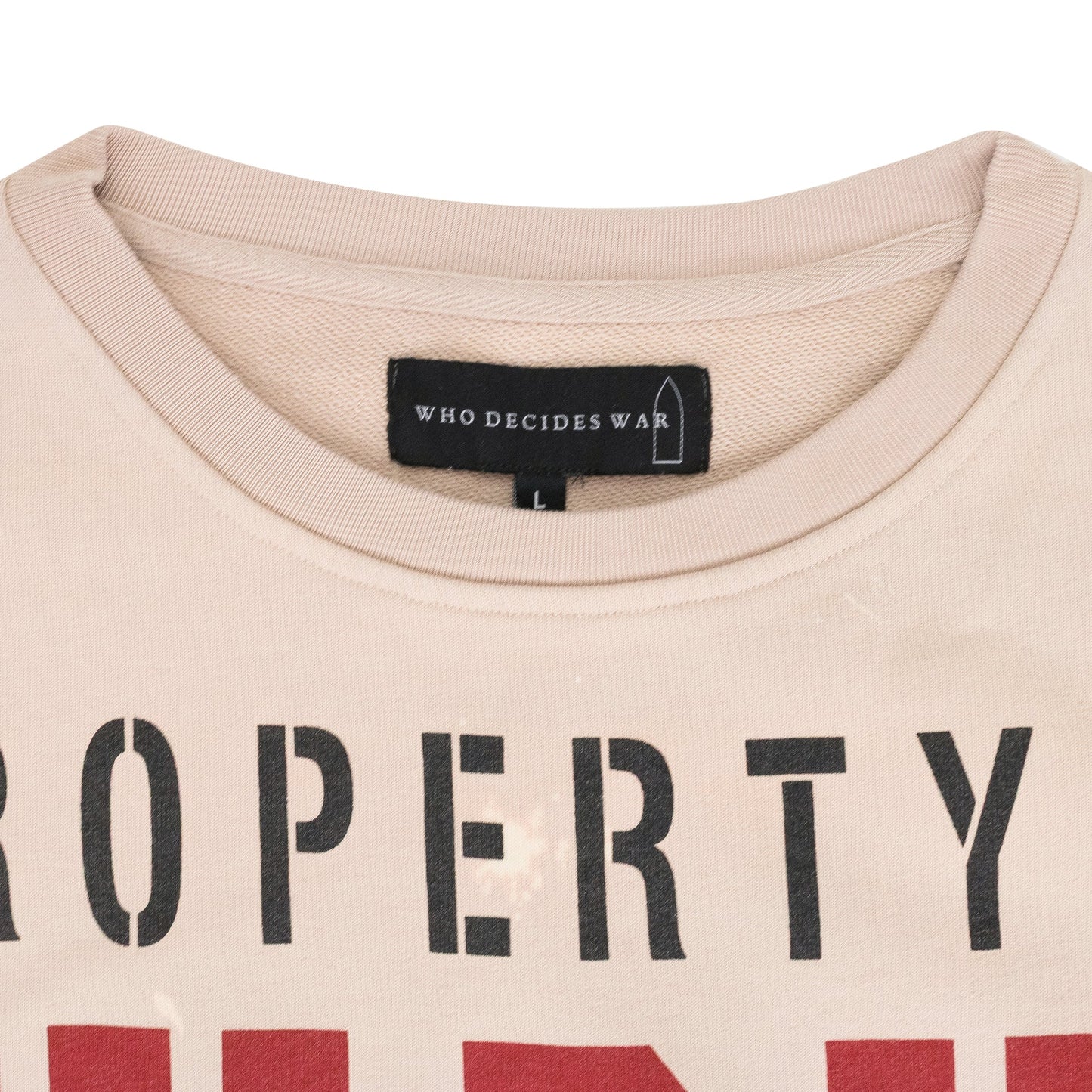 SILVER TRAINING CREWNECK SWEATER