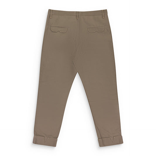 GRAY SLIM CUFF TRACK PANTS