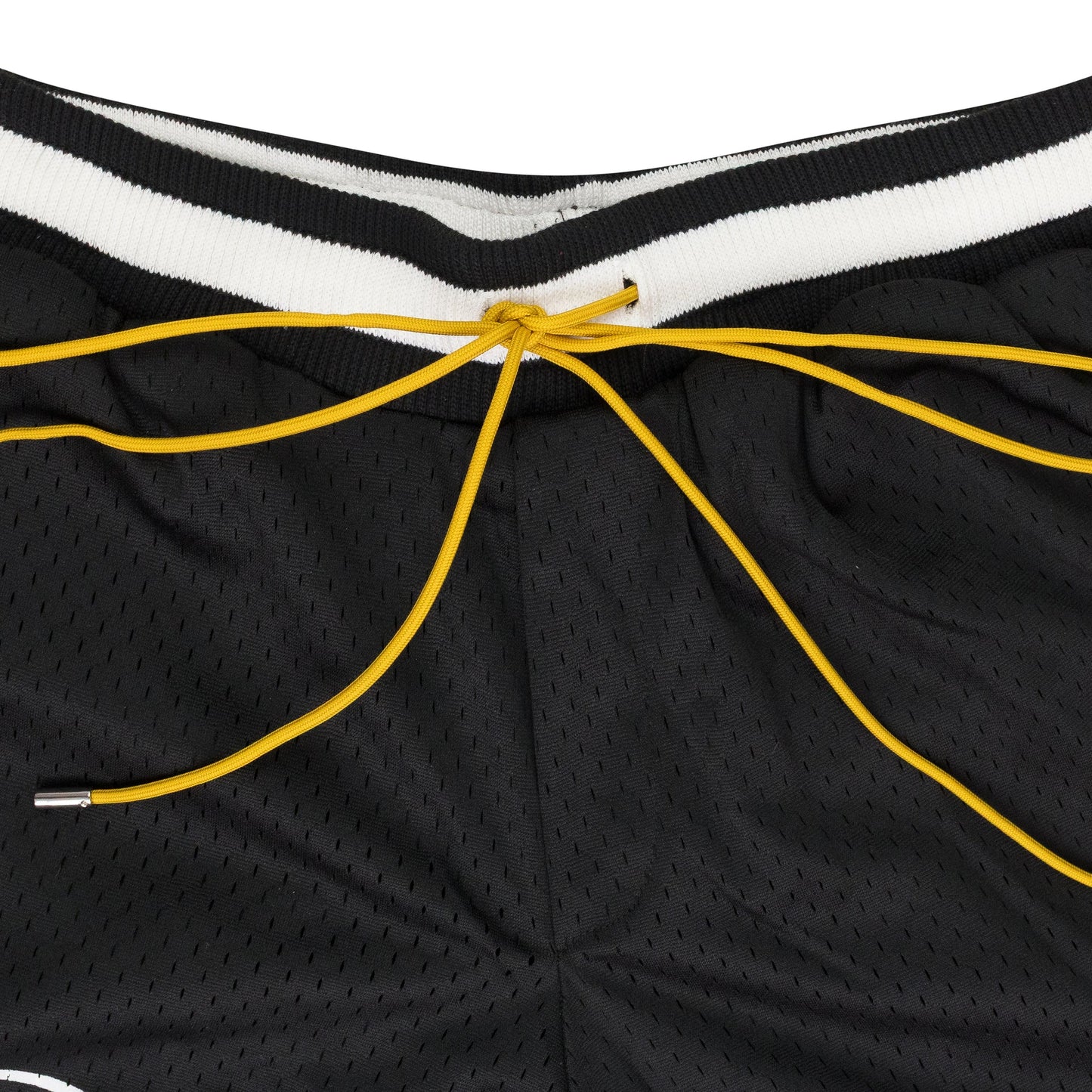 BLACK COURT LOGO SHORT SHORTS