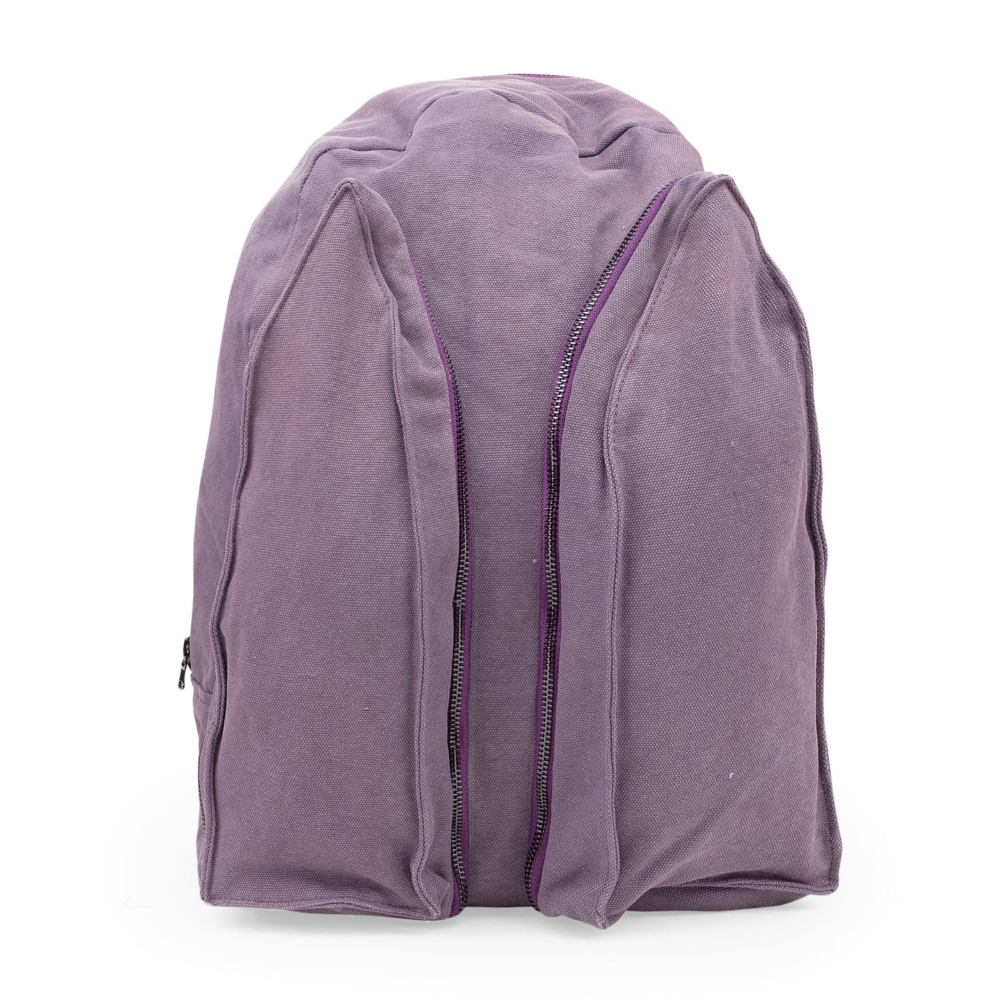 VIOLET POCKETED BOOK MESSENGER BAG