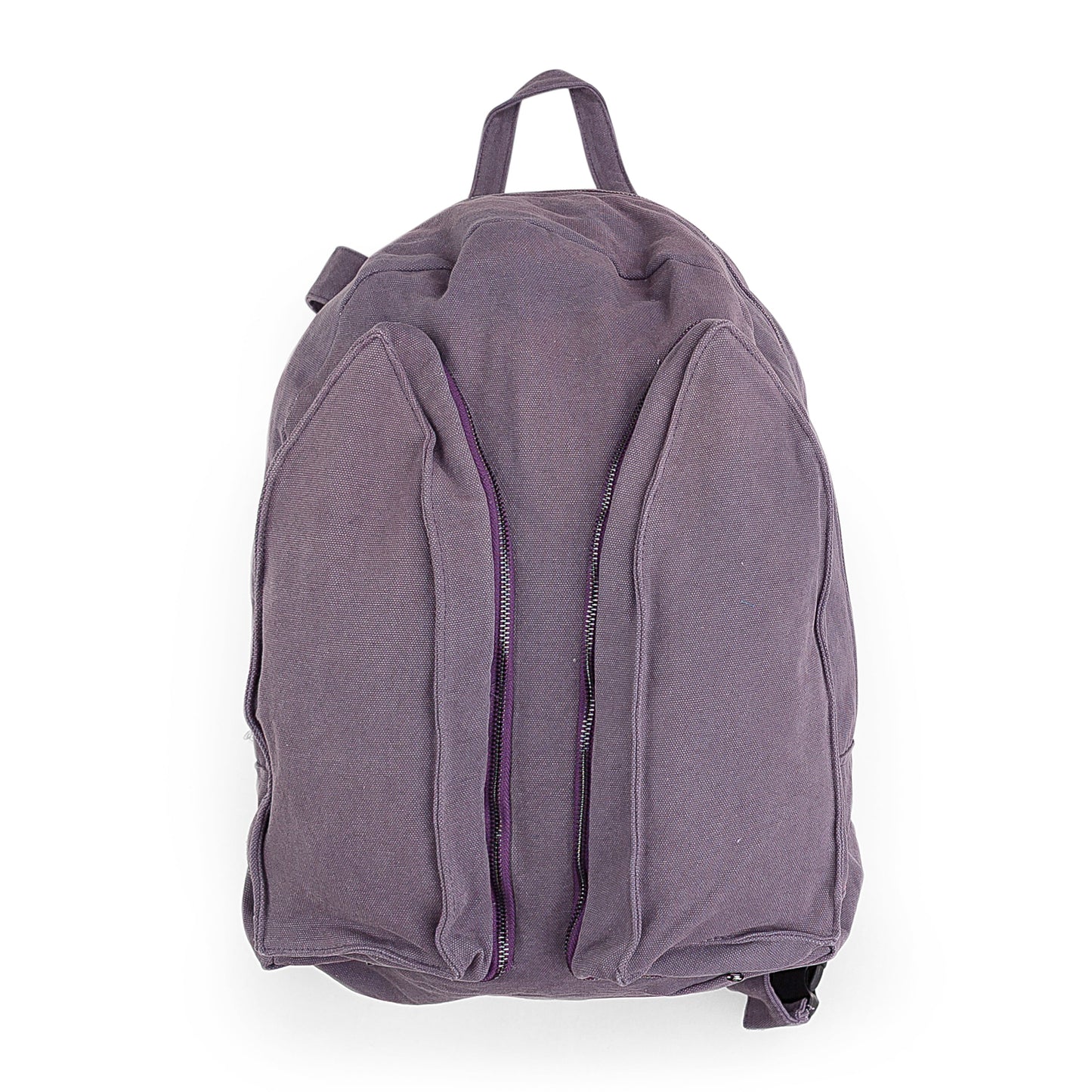 VIOLET POCKETED BOOK MESSENGER BAG