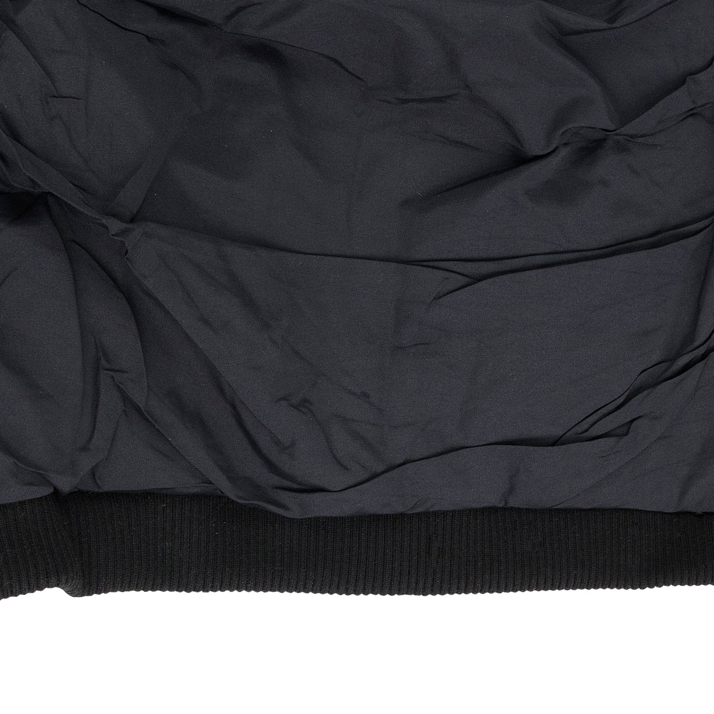 BLACK DRAPED BOMBER