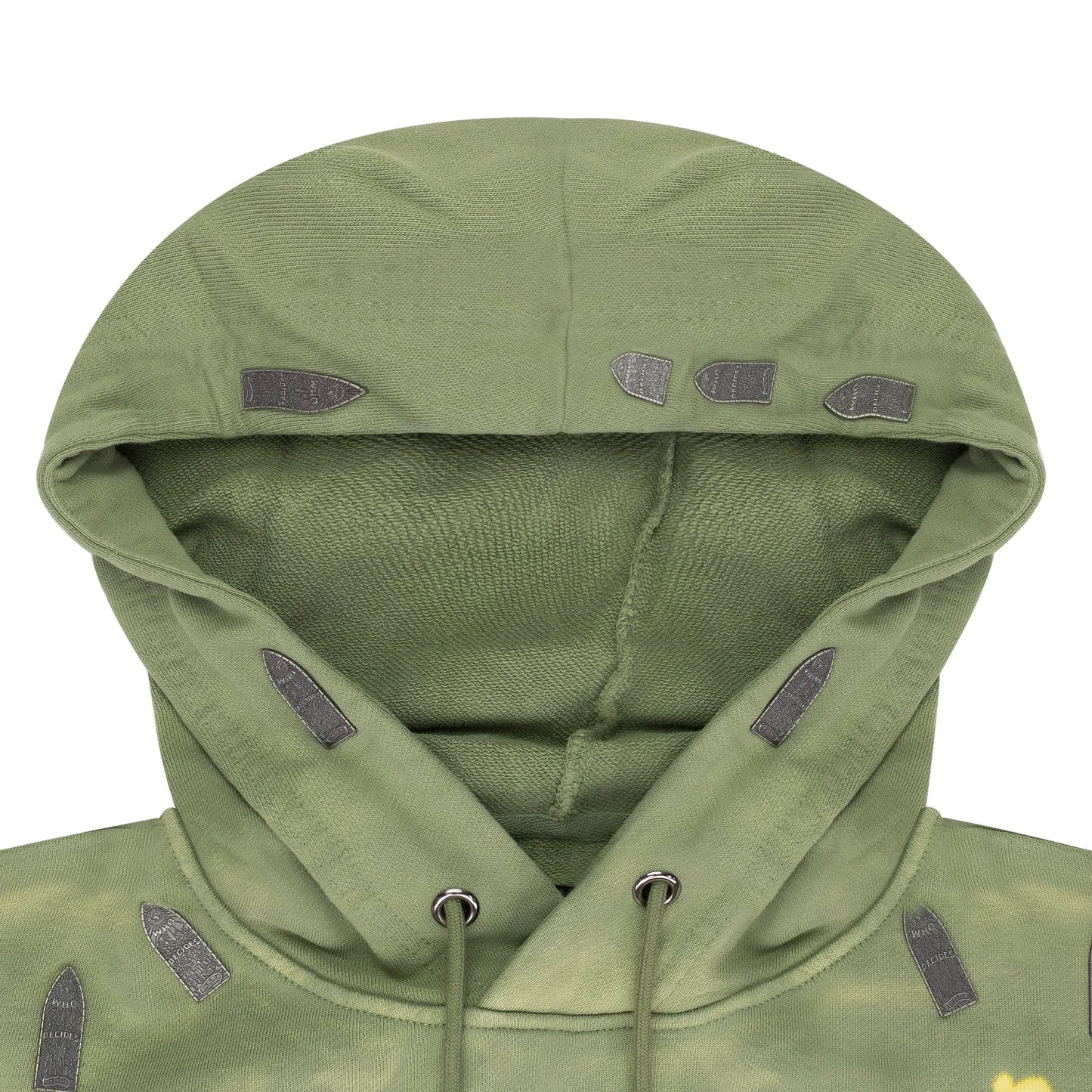 SAGE OVERDYED HARDWARE HOODIE