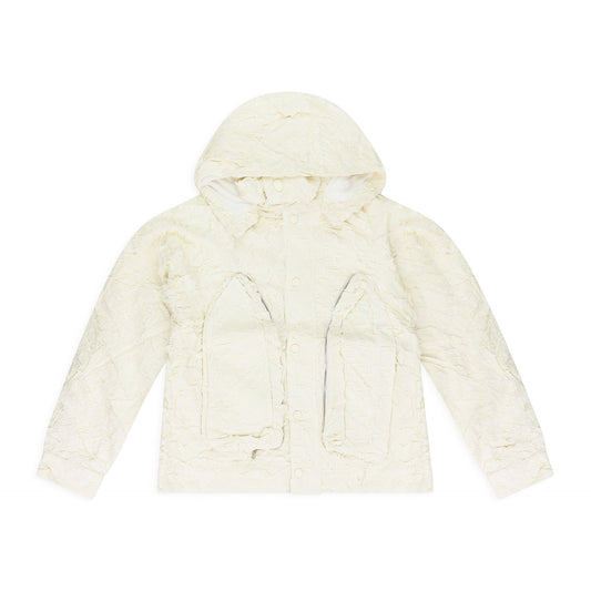 OFF-WHITE RIPPLED JACKET