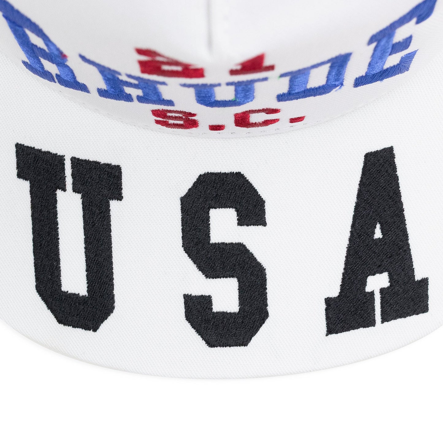 WHITE RSC BASEBALL CAP