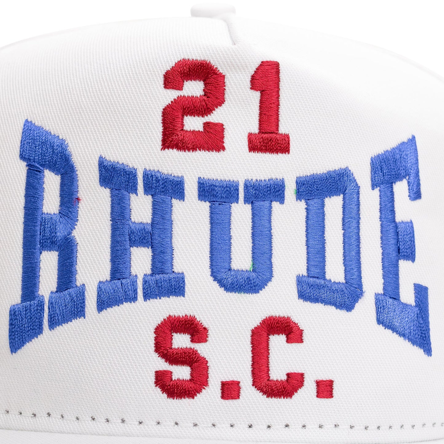 WHITE RSC BASEBALL CAP